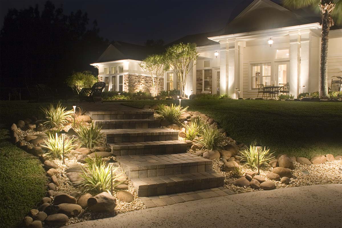 Landscape Lighting for Nighttime Curb Appeal